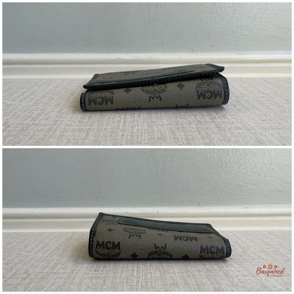 Authentic MCM Monogram 6 Key Holder Wallet - Picture 5 of 12